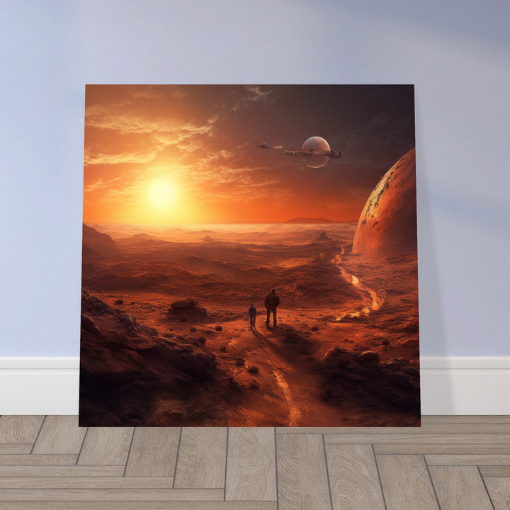 Premium Semi-Glossy Paper Poster - Sunset on Mars I