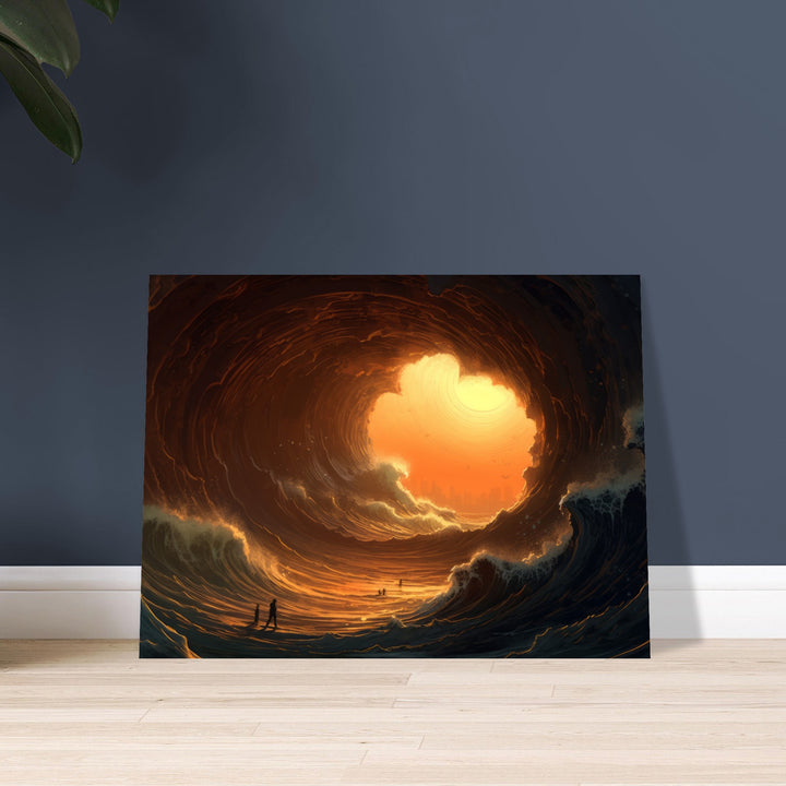 Classic Matte Paper Poster - Abyssal Grotto Wave