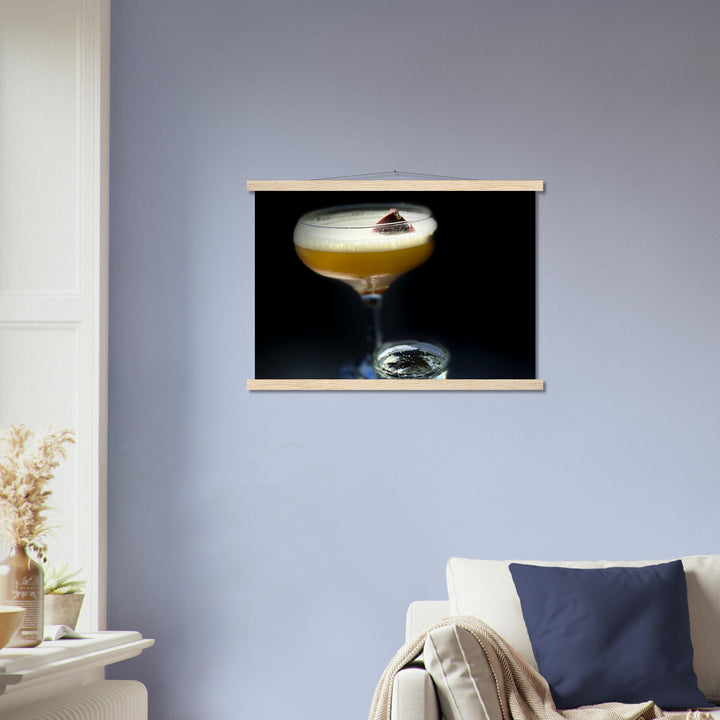 Premium Semi-Glossy Paper Poster with Hanger - Pornstar Martini