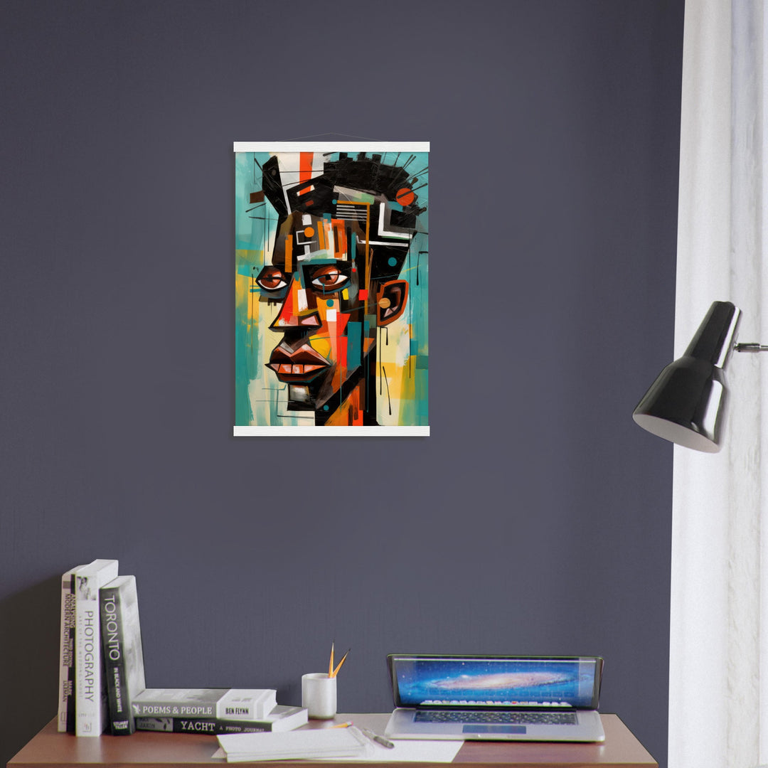 Museum-Quality Matte Paper Poster with Hanger - Abstract Rhythms