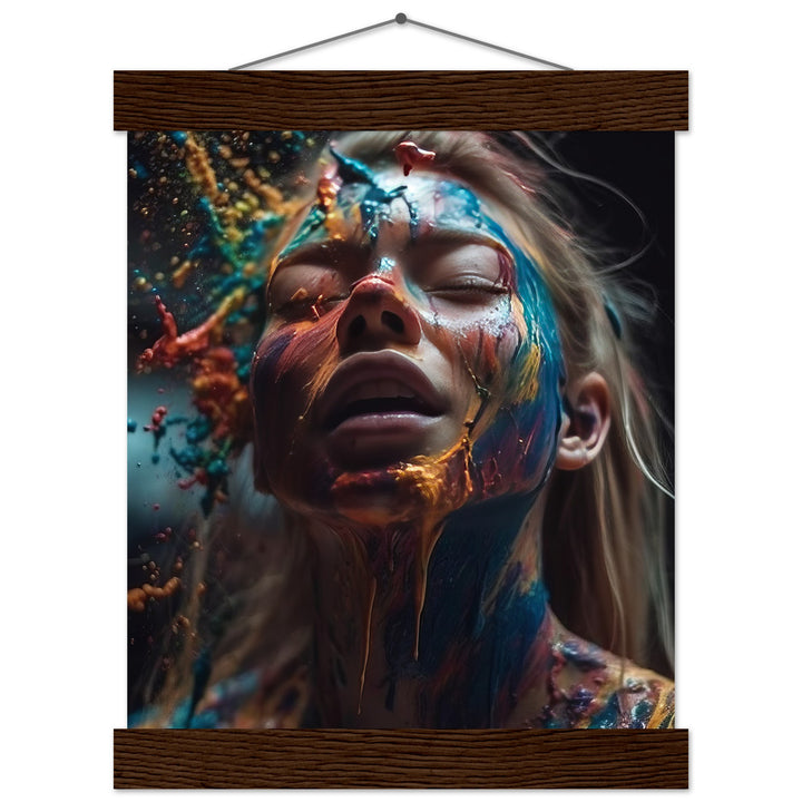 Classic Matte Paper Poster with Hanger -  Colourful Imagination