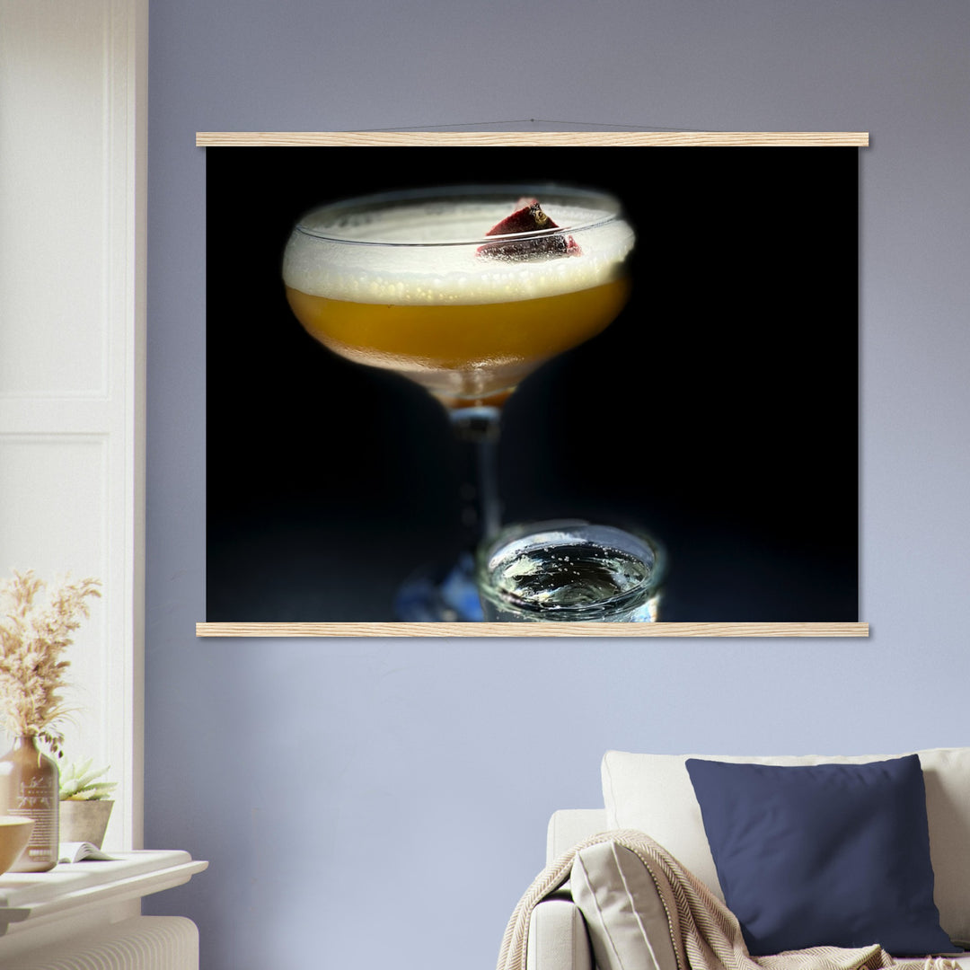 Premium Semi-Glossy Paper Poster with Hanger - Pornstar Martini