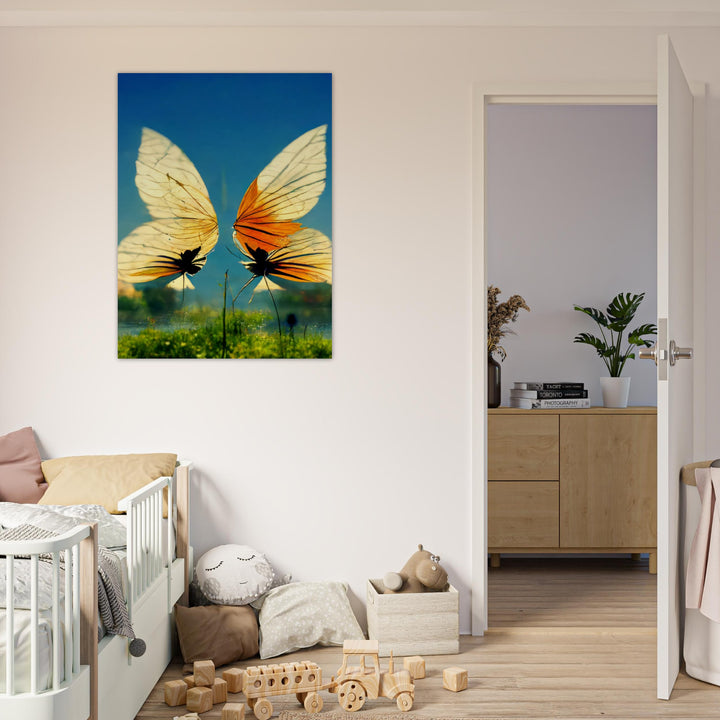 Museum-Quality Matte Paper Poster - Dreaming Butterflies II