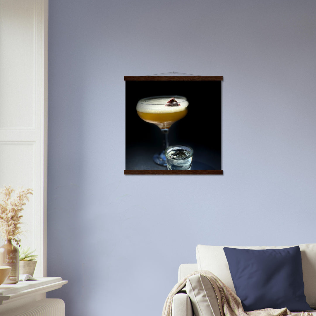 Premium Semi-Glossy Paper Poster with Hanger - Pornstar Martini