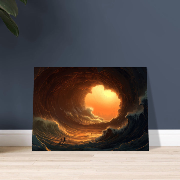 Classic Matte Paper Poster - Abyssal Grotto Wave