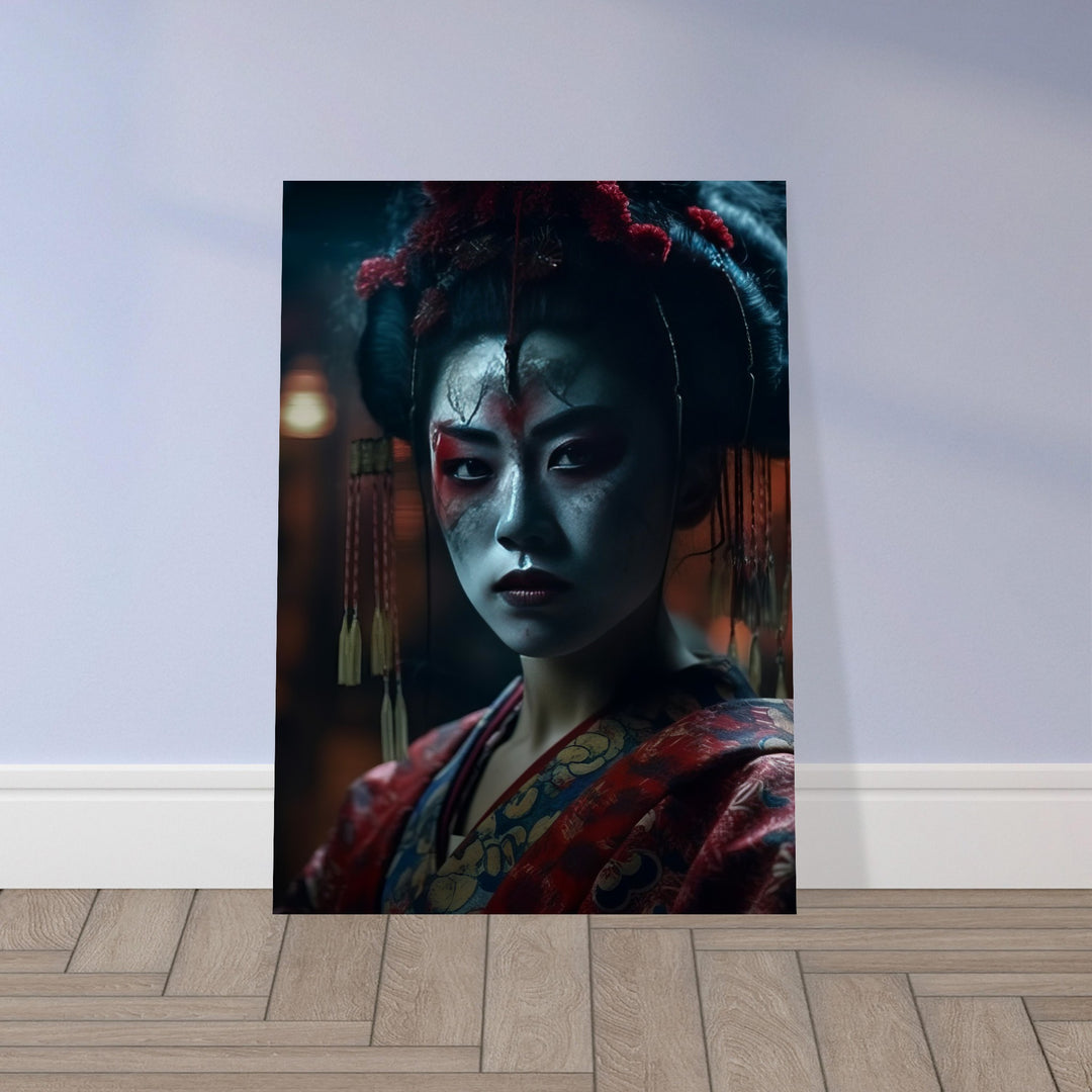 Museum-Quality Matte Paper Poster - Allure of a Geisha