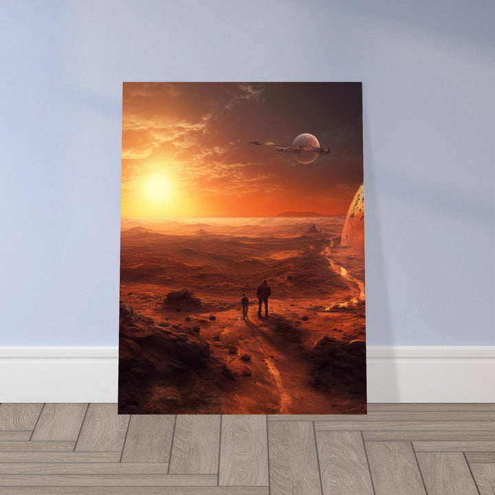 Premium Semi-Glossy Paper Poster - Sunset on Mars I