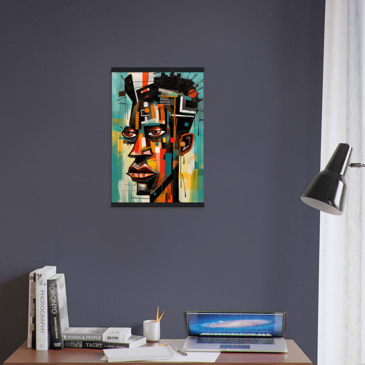 Museum-Quality Matte Paper Poster with Hanger - Abstract Rhythms