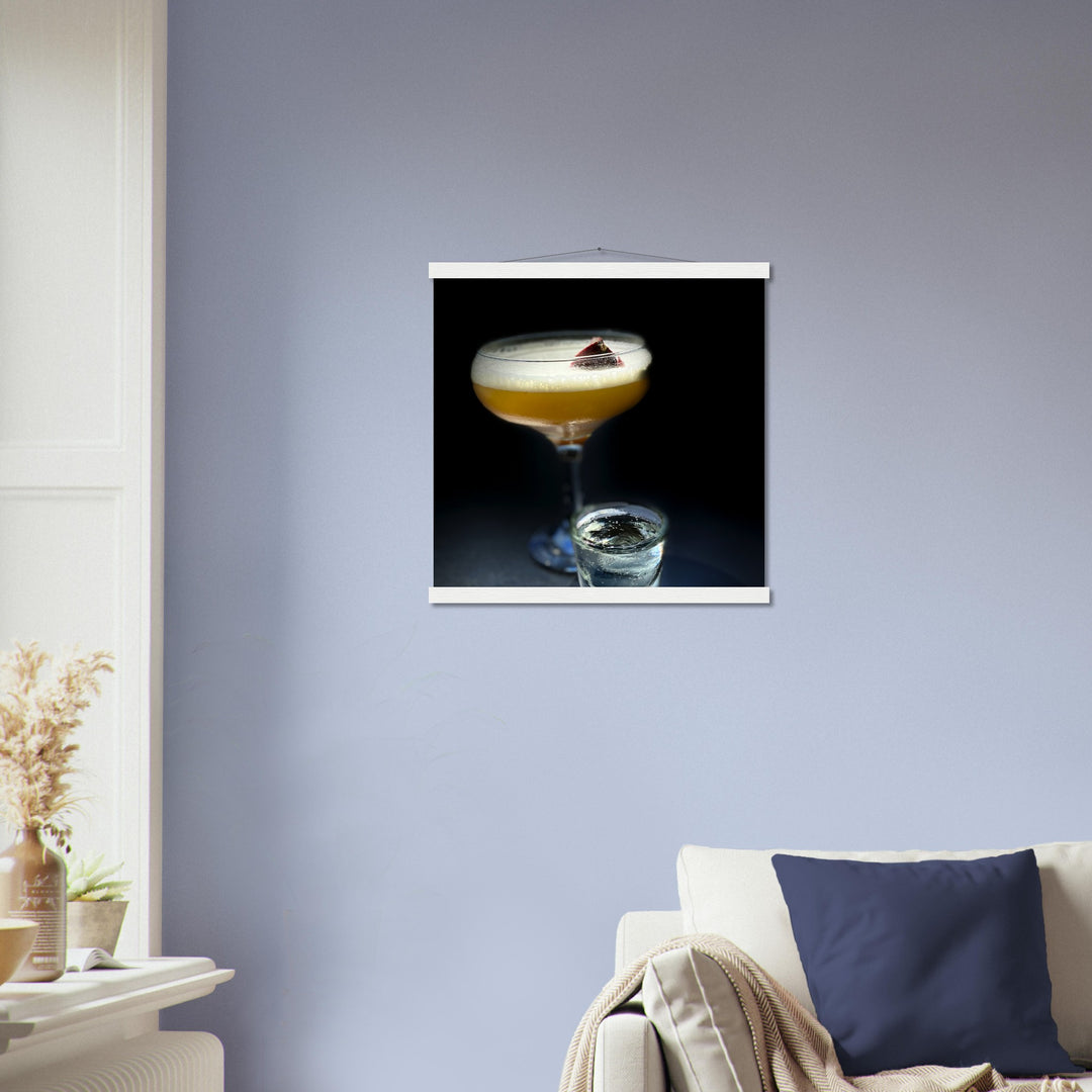 Premium Semi-Glossy Paper Poster with Hanger - Pornstar Martini