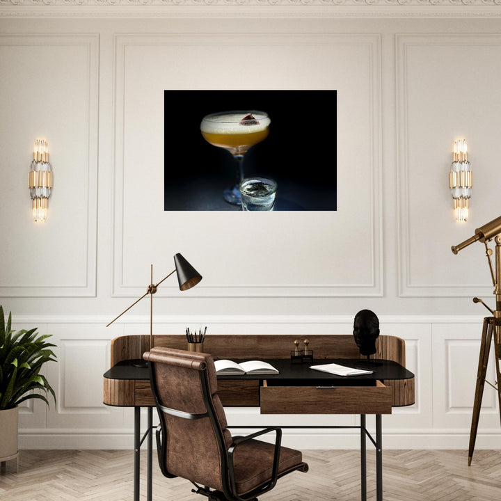 Classic Semi-Glossy Paper Poster - Pornstar Martini