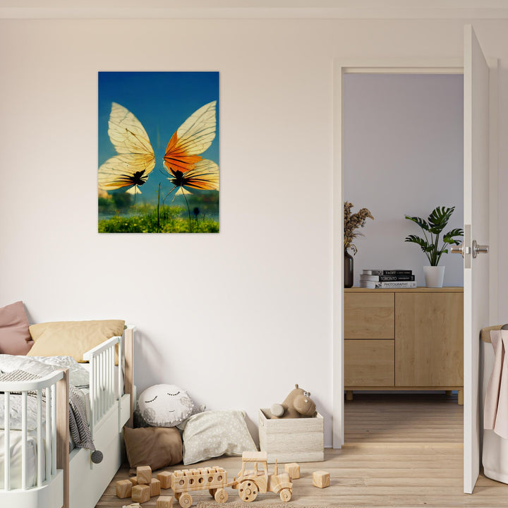 Museum-Quality Matte Paper Poster - Dreaming Butterflies II