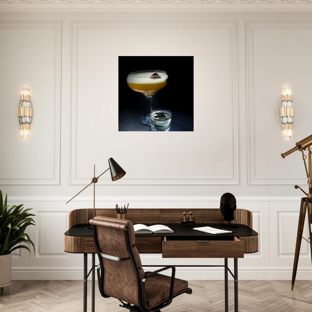 Classic Semi-Glossy Paper Poster - Pornstar Martini