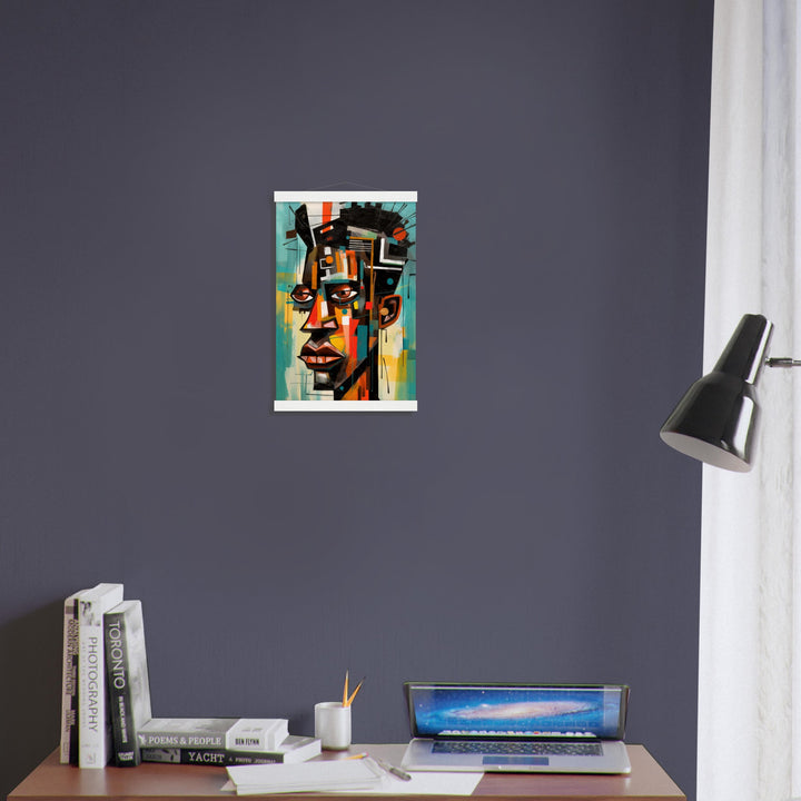 Museum-Quality Matte Paper Poster with Hanger - Abstract Rhythms