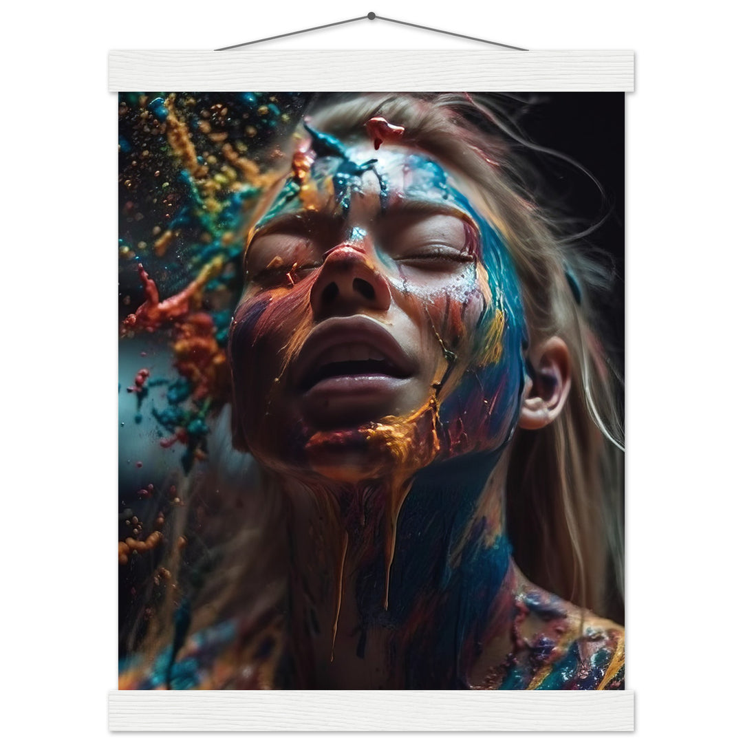 Classic Matte Paper Poster with Hanger -  Colourful Imagination