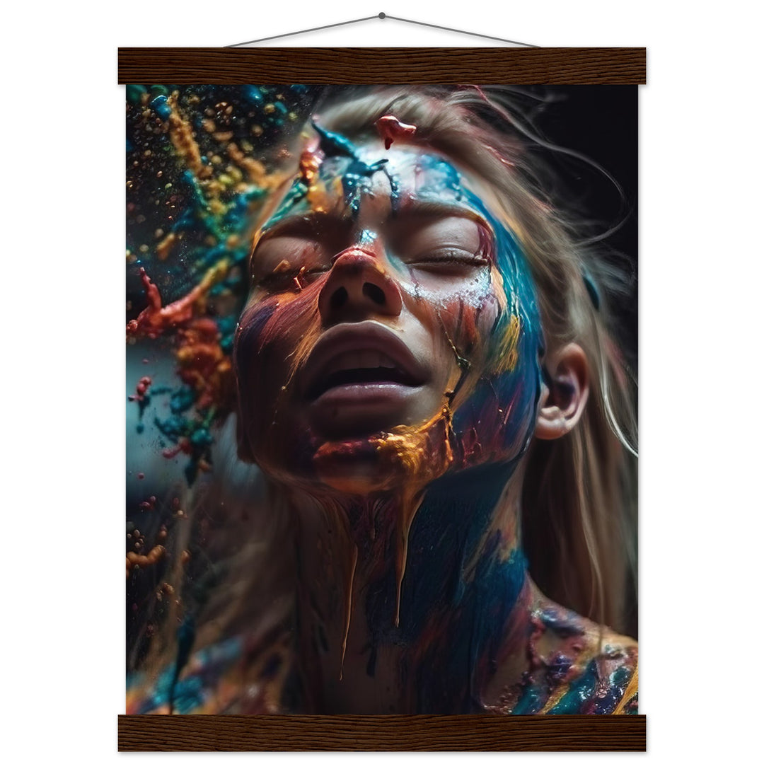 Classic Matte Paper Poster with Hanger -  Colourful Imagination