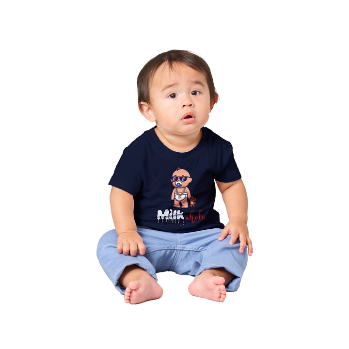 Classic Baby Crewneck T-shirt - Milkaholic