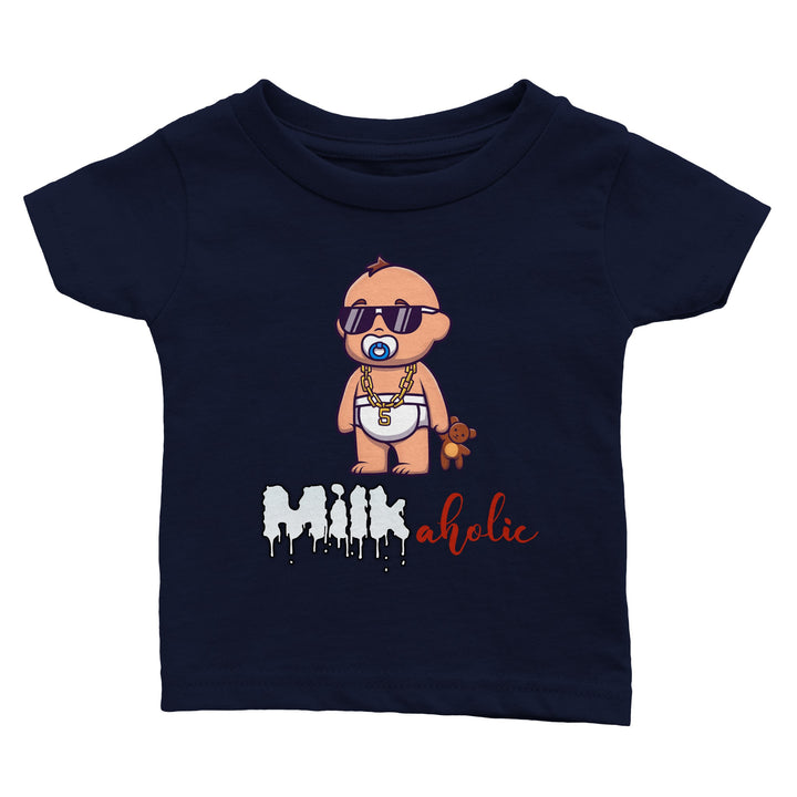 Classic Baby Crewneck T-shirt - Milkaholic