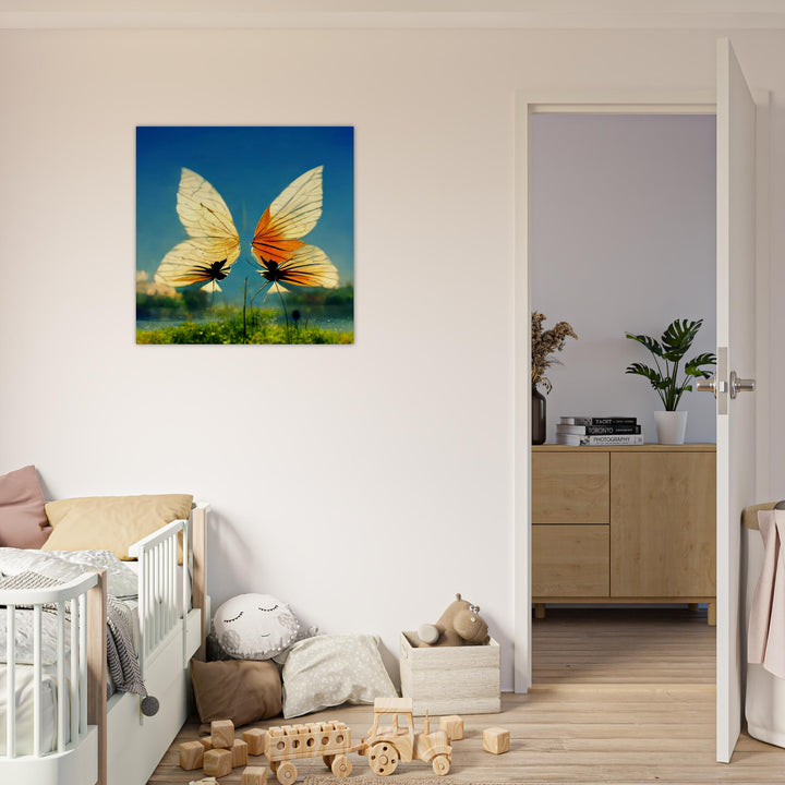 Museum-Quality Matte Paper Poster - Dreaming Butterflies II