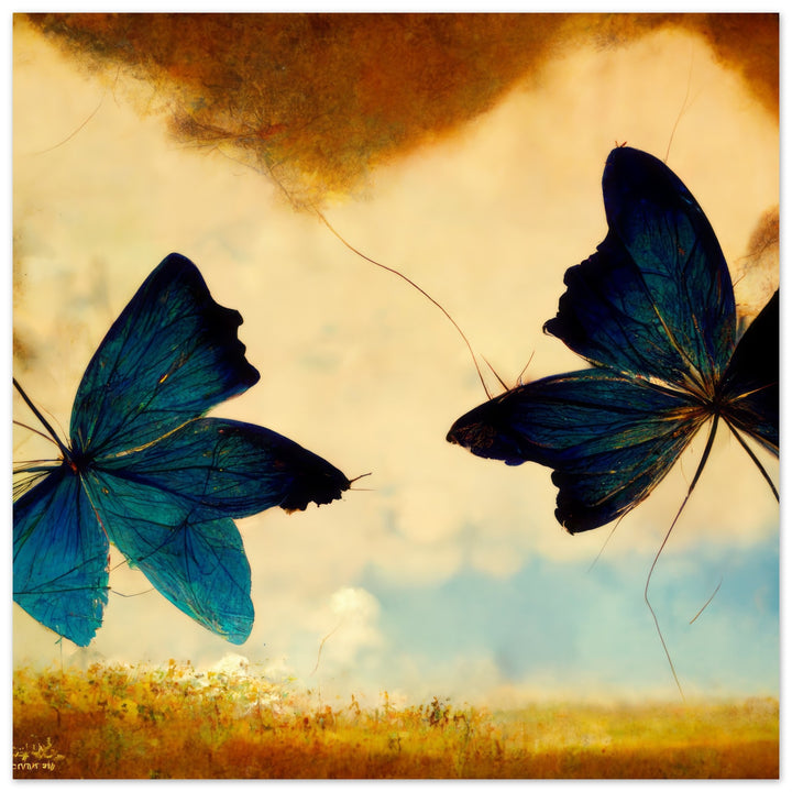 Aluminium Print - Dreaming Butterflies III