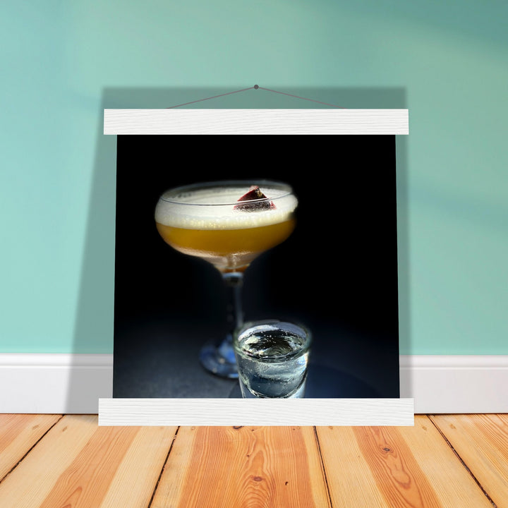 Premium Matte Paper Poster with Hanger - Pornstar Martini