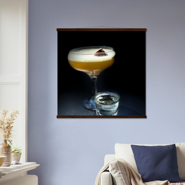 Premium Semi-Glossy Paper Poster with Hanger - Pornstar Martini