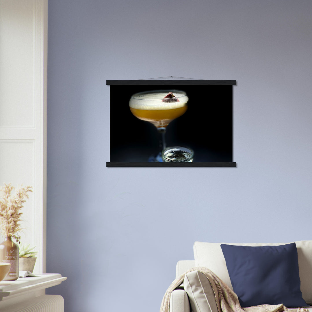 Premium Semi-Glossy Paper Poster with Hanger - Pornstar Martini