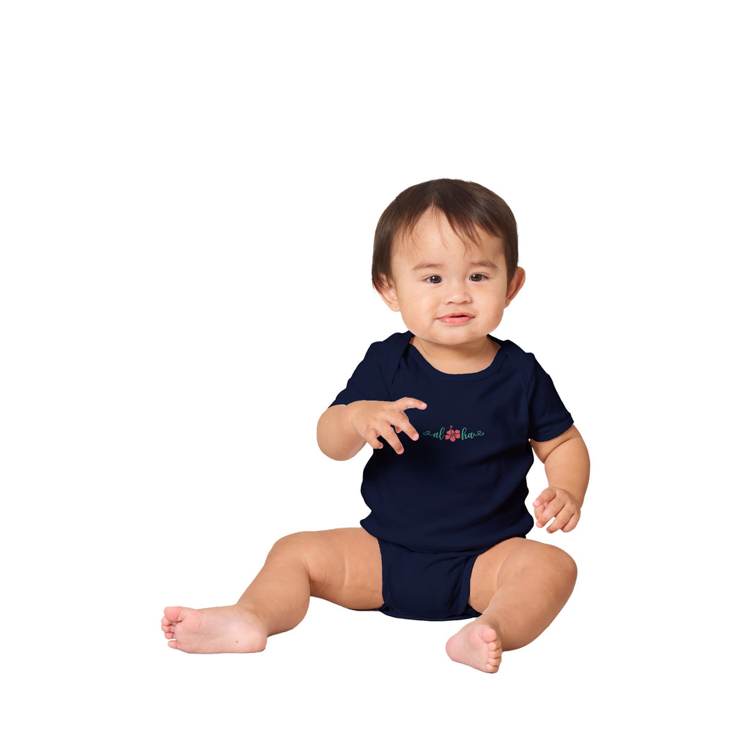 Classic Baby Short Sleeve Bodysuit - Aloha