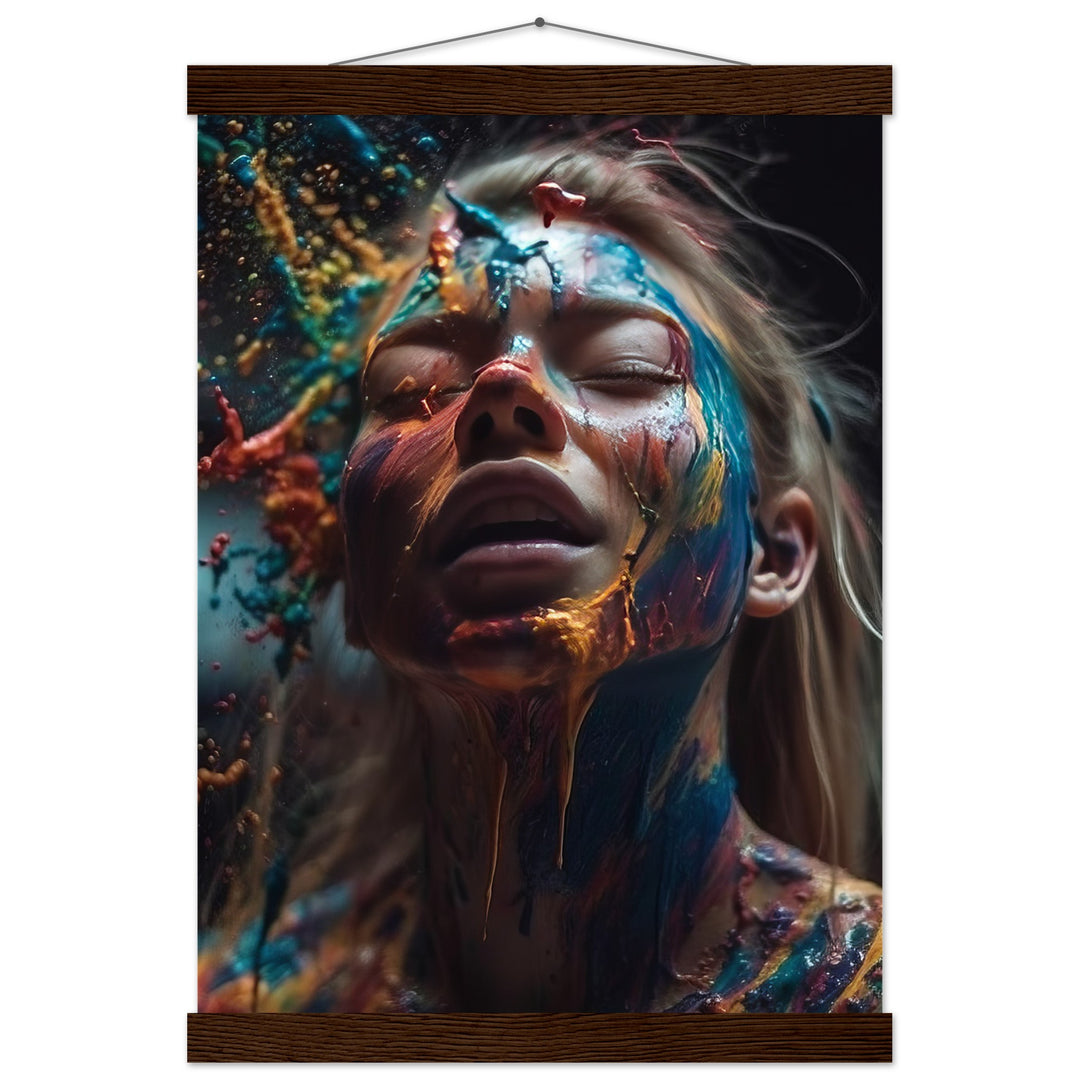 Classic Matte Paper Poster with Hanger -  Colourful Imagination