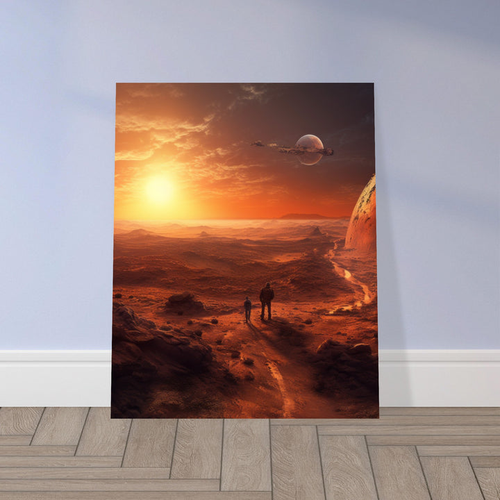 Premium Semi-Glossy Paper Poster - Sunset on Mars I