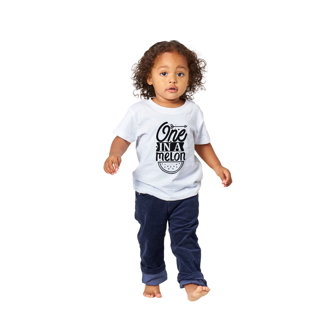 Classic Baby Crewneck T-shirt - One in a melon