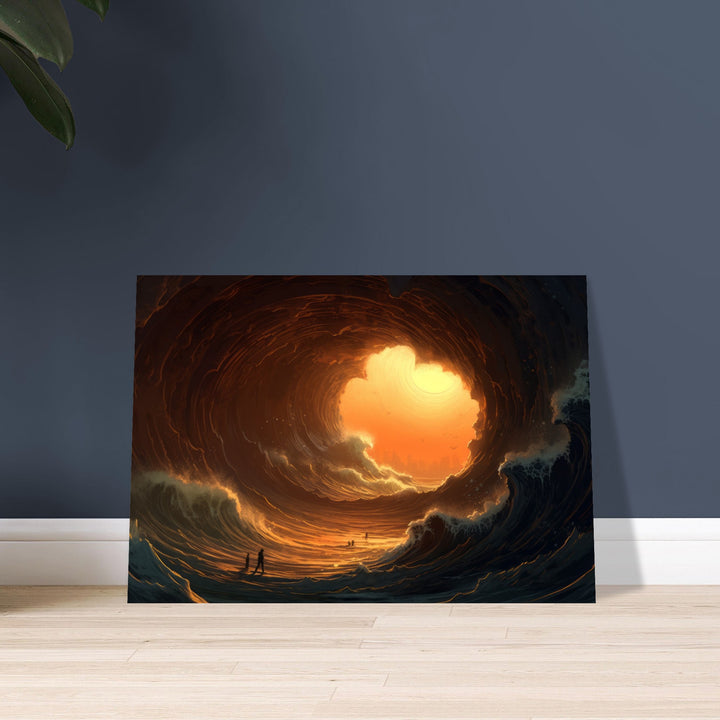 Classic Matte Paper Poster - Abyssal Grotto Wave