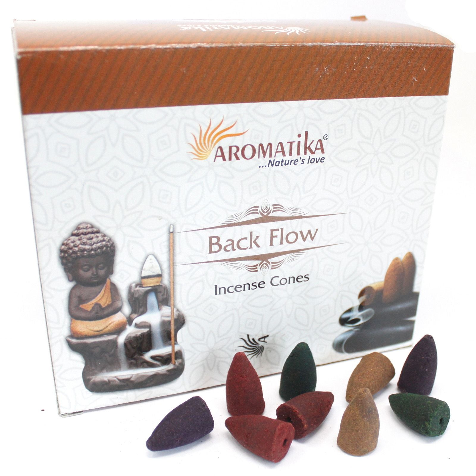 Aromatica Backflow Incense Cones - 7 Chakras