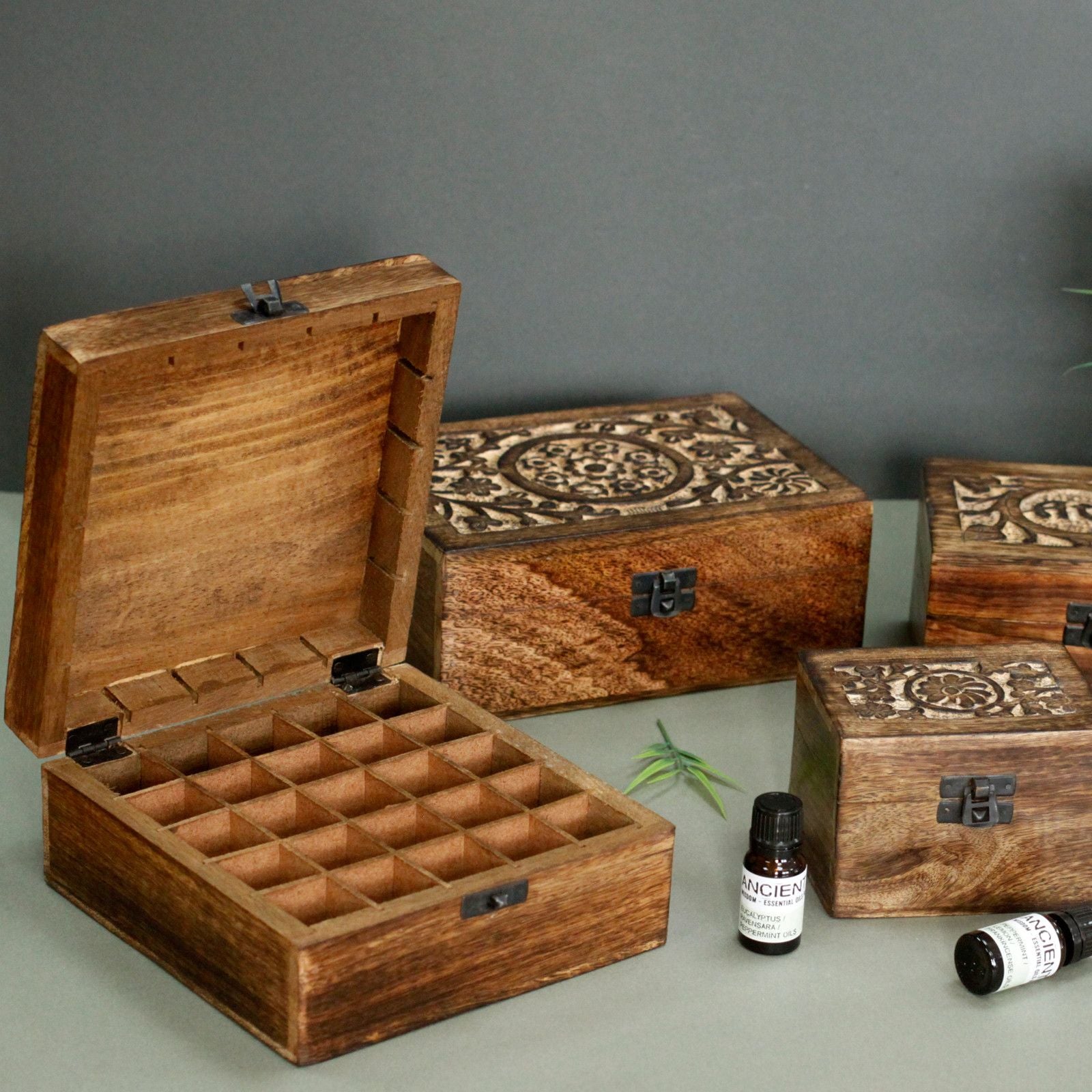 Mango Aromatherapy Box - Floral (holds 25)