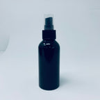120ml Black Aluminium bottle & spray cap