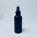 120ml Black Aluminium bottle & spray cap