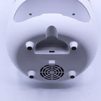 Salt Stone Flame Effect Aroma Diffuser  - White USB - Colour Change and Timer