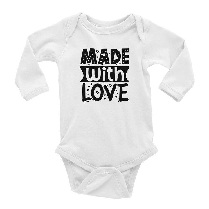 Classic Baby Long Sleeve Bodysuit - Made with love II