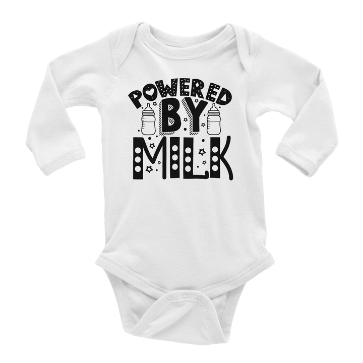 Classic Baby Long Sleeve Bodysuit - Powered by milk