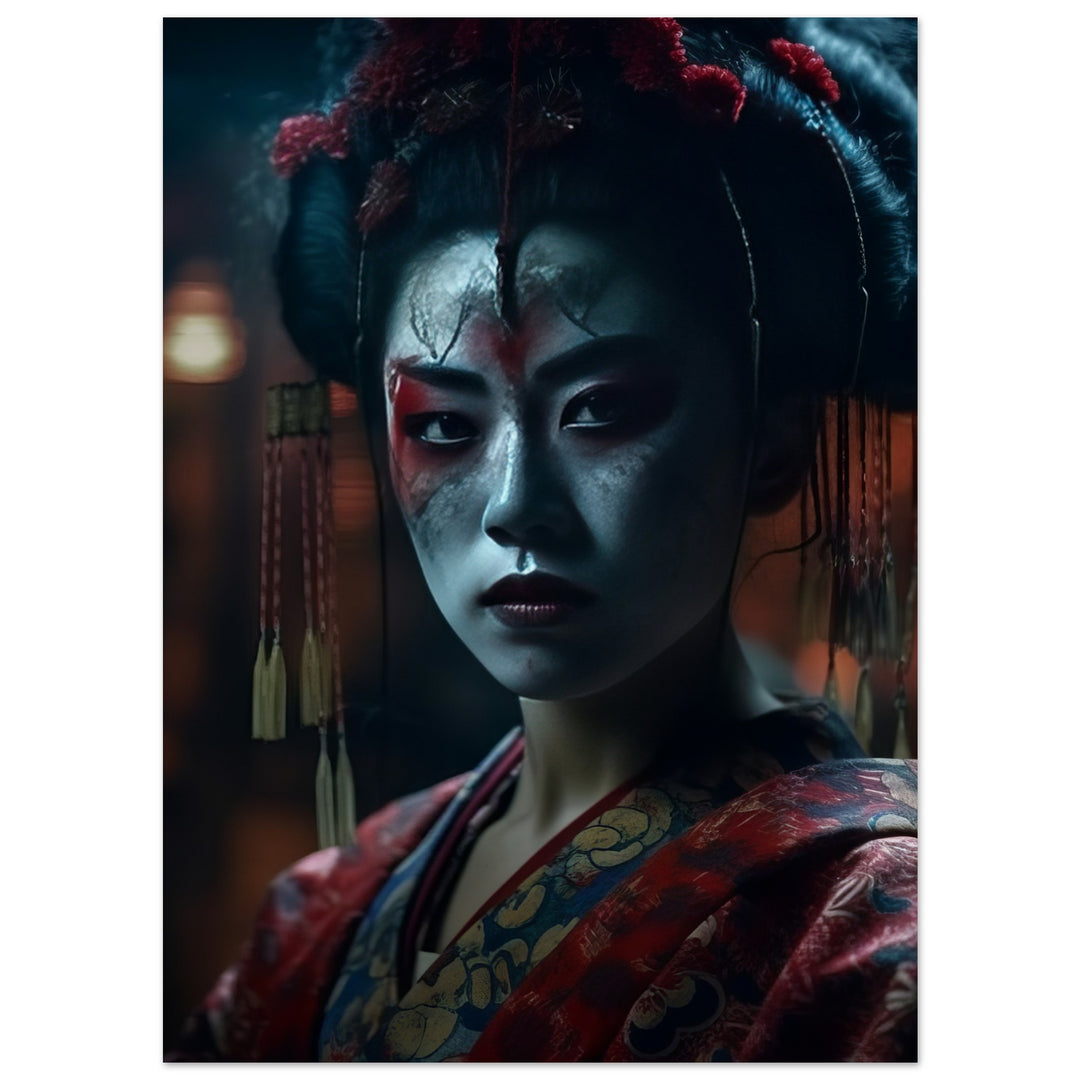 Museum-Quality Matte Paper Poster - Allure of a Geisha