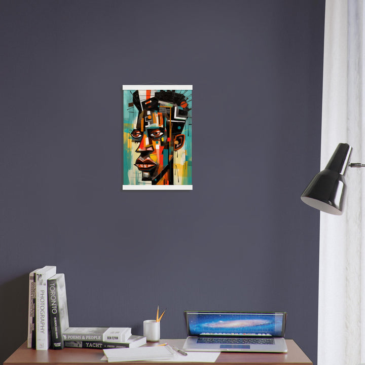 Museum-Quality Matte Paper Poster with Hanger - Abstract Rhythms