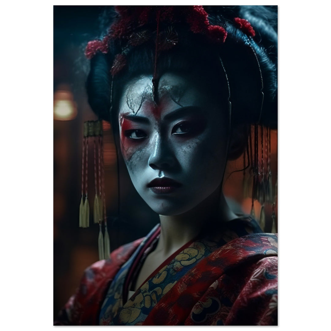 Museum-Quality Matte Paper Poster - Allure of a Geisha