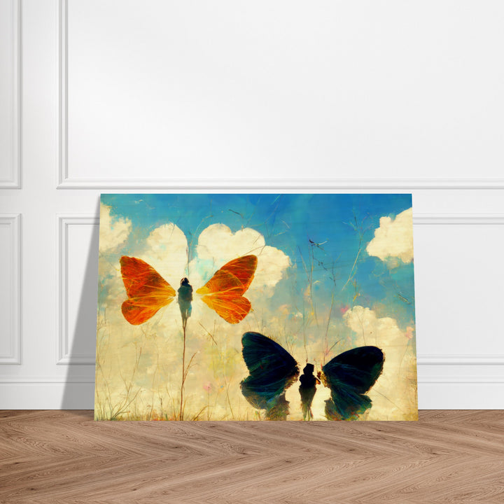 Wood Prints - Dreaming Butterflies