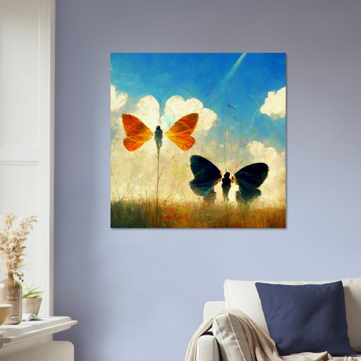 Museum-Quality Matte Paper Poster - Dreaming Butterflies