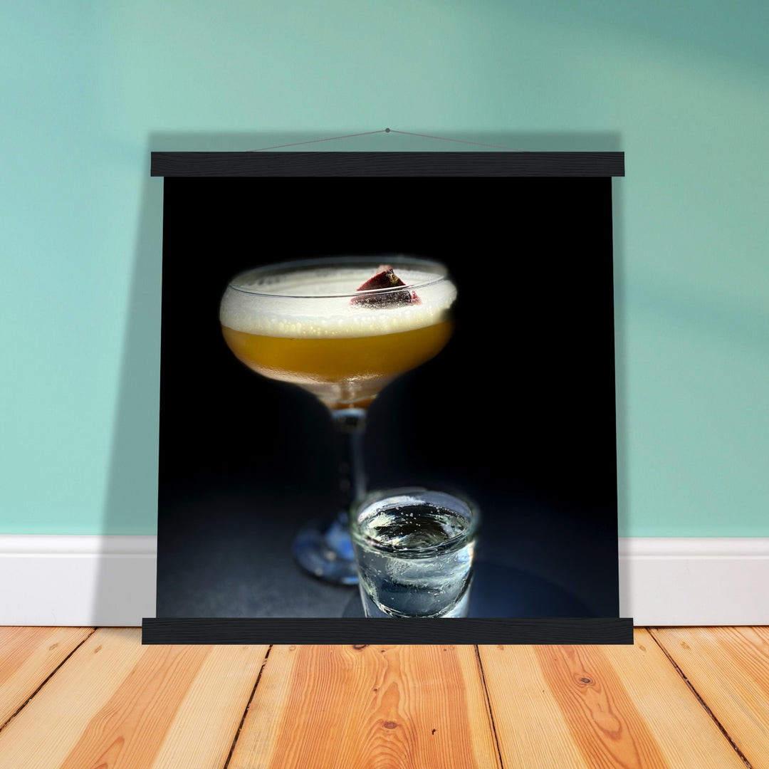 Premium Matte Paper Poster with Hanger - Pornstar Martini