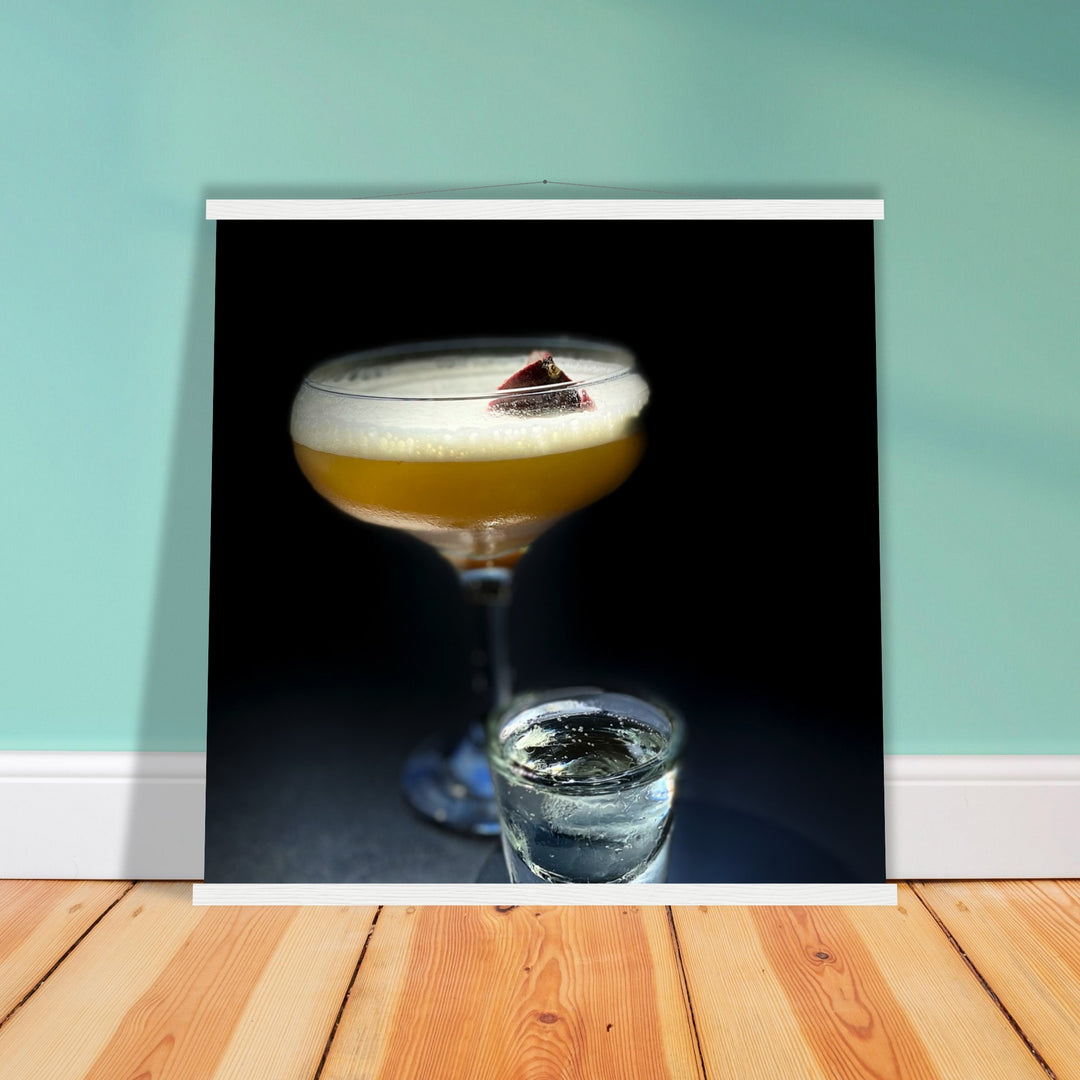 Premium Matte Paper Poster with Hanger - Pornstar Martini