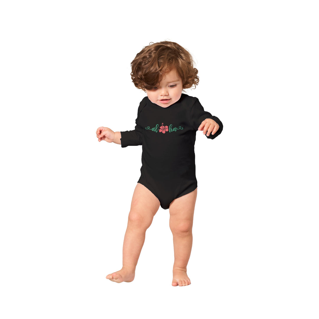 Classic Baby Long Sleeve Bodysuit - Aloha