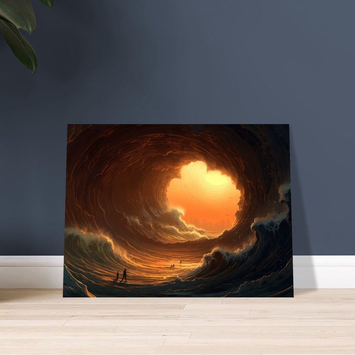 Classic Matte Paper Poster - Abyssal Grotto Wave