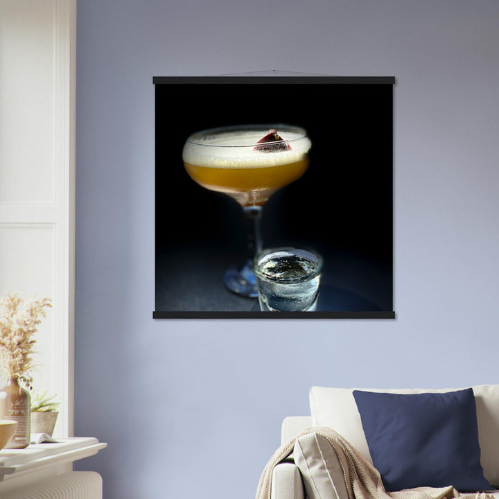 Premium Semi-Glossy Paper Poster with Hanger - Pornstar Martini