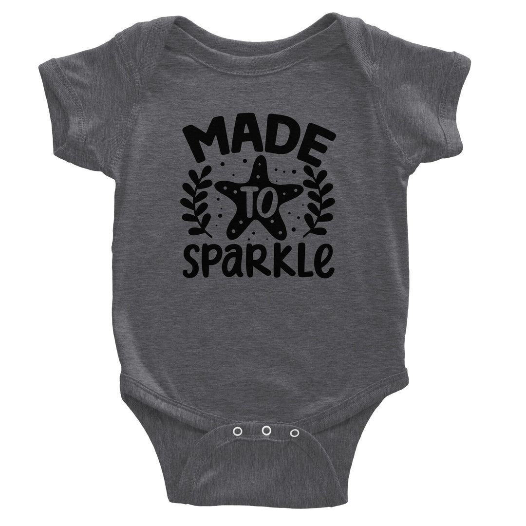 Classic Baby Short Sleeve Bodysuit - Made to sparkle