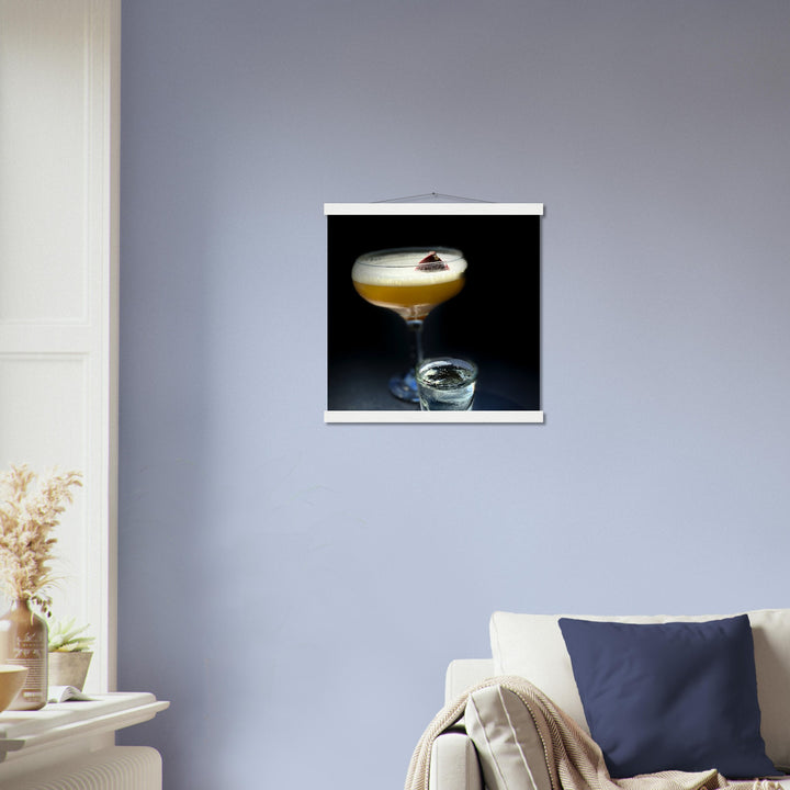 Premium Semi-Glossy Paper Poster with Hanger - Pornstar Martini